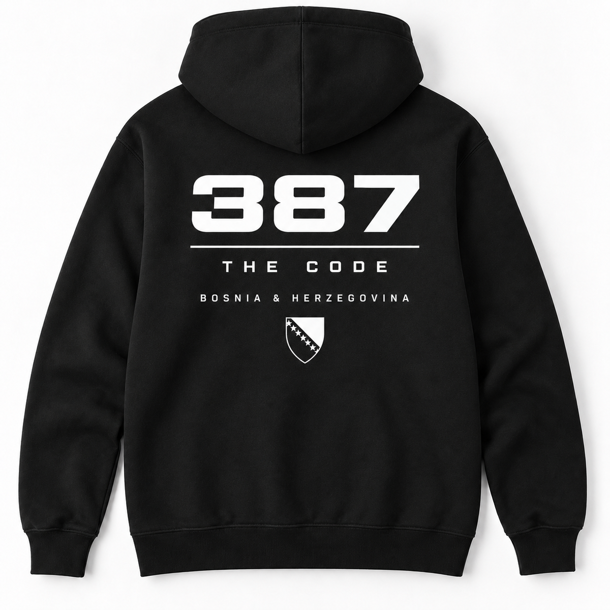387 Dukserica — Crna
