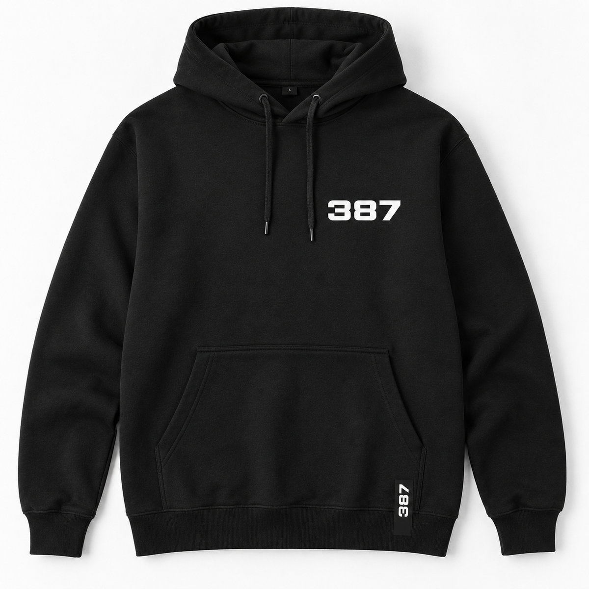 387 Dukserica — Crna